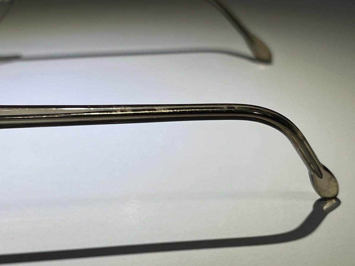 Vintage Z87 Safety Glasses Aviator Style FC421 GRF TOZ87 W/ Titmus Guards C887R View 6