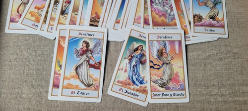 78 Tarot de Los Angeles cards Spain Fournier with Instructions - Picture 6 of 12