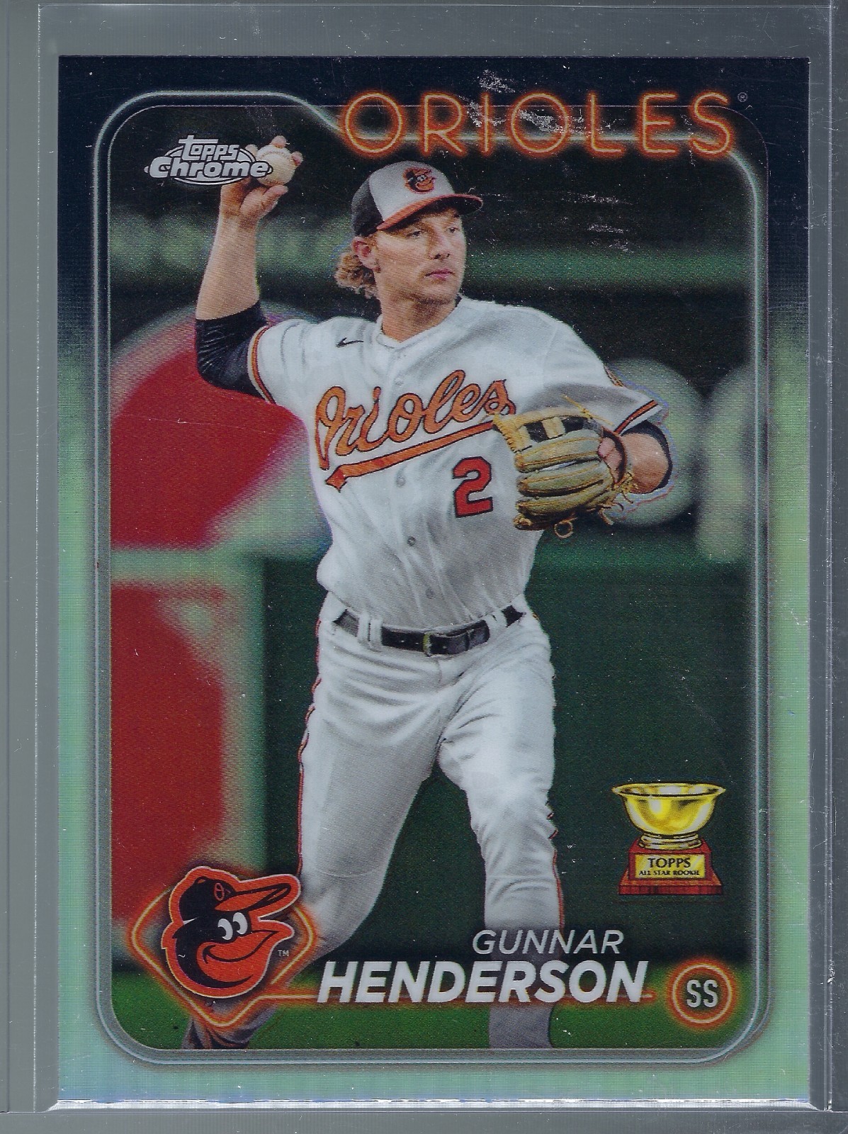 2024 Topps Chrome - Gunnar Henderson #36 Refractor Orioles