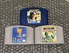 N64 Game Lot - 007 The World Is Not Enough, Army Men Sarges Heroes 2 Toy Story 2