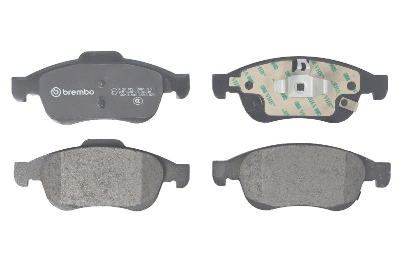 Brake Pads Set fits JEEP RENEGADE 1.4 Front 2014 on Brembo 0000077367369 Quality - Image 25