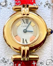 Cartier Must Colise Vermeil Sm Trinity Raro