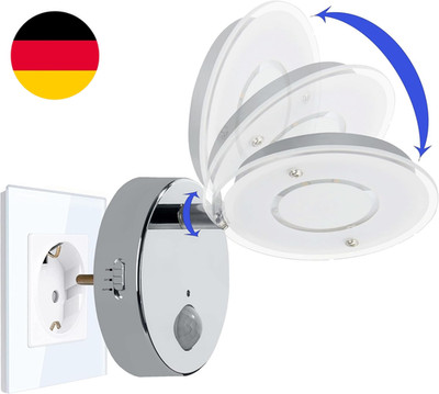 Trango 2636-018 LED Sensor Nachtlicht *NITE* in Chrom Mit Automatikfunktion Dire