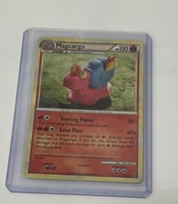 M/NM Pokemon Magcargo Holo Card 6/90 Undaunted (Cosmos Swirl)