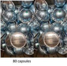 Starbucks Iced Double Espresso Vanilla Nespresso Vertuo 80 Capsules loose pods