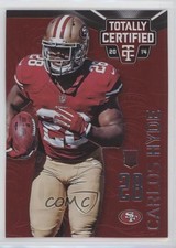 2014 Panini Totally Certified Platinum Red 18/100 Carlos Hyde #194 0q3