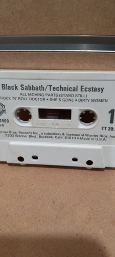 Black Sabbath Technical Ecstasy Cassette Tape - Picture 6 of 7