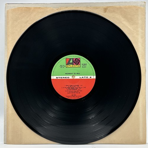 AC/DC - HIGHWAY TO HELL (33 RPM - ITALY - FIRST PRESSING) - Foto 5 di 5