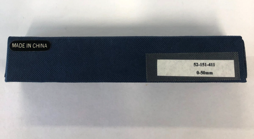 Fowler 52-151-411 Manual Micrometer Head, 0-50mm Travel Range, 10 µm Travel - Picture 3 of 3
