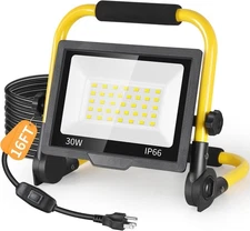 "Luz de trabajo LED de 30W-120w, luces de trabajo para garaje de taller, sitio 1