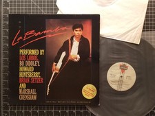 LA BAMBA Soundtrack LP 1987 VG w/ HYPE Import HOLLAND PRESS Los Lobos BO DIDDLEY