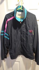 Vintage Fila Rare Tennis Tracksuit Jacket '80s Made Italy Bjorn Borg Era Size XL