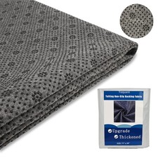 Non-Slip Tufting Cloth Thick Backing 3'3" x 5'11" Rectangular , Black