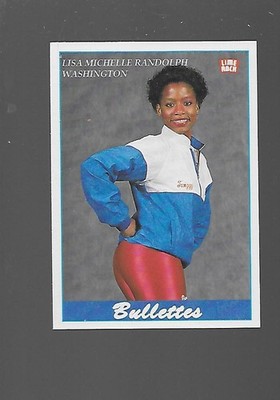 UP  &  CHEER   1991 NBA Pro Cheerleader, Lisa Michelle Randolph, Lime Rock