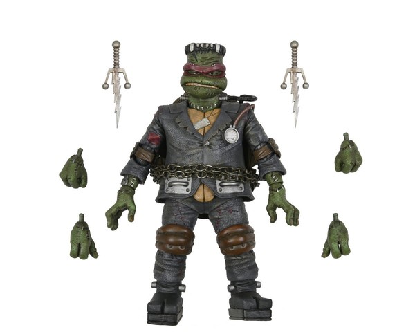 Universal Monsters X Tmnt - Ultimate Raphael Als Frankensteins Monster Figur-image