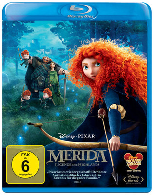 Merida - Die Legende der Highland -  Blu-ray - Disney Pixar