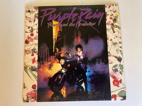 Prince and the Revolution "Purple Rain" LP 1st press with poster