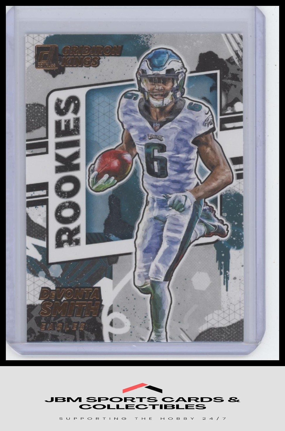 2021 Donruss #RGK-DVS DeVonta Smith Rookie Gridiron Kings