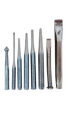 Mac Tools 8pc Punch & Chisel Set P34 RPP5B SMP5 SMP6 PP8 CP3 C14 C24SS USA