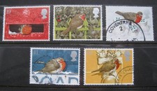 GB QEII 1995 Christmas Robins set Fine Used, SG1896 - 1895