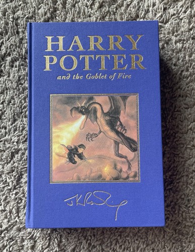 Harry Potter and the Goblet Of Fire UK Deluxe First Edition J. K. Rowling