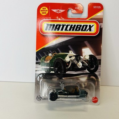 Matchbox 2021 Morgan 3 Wheeler 57/125 New For 2025 Green Mattel Sealed