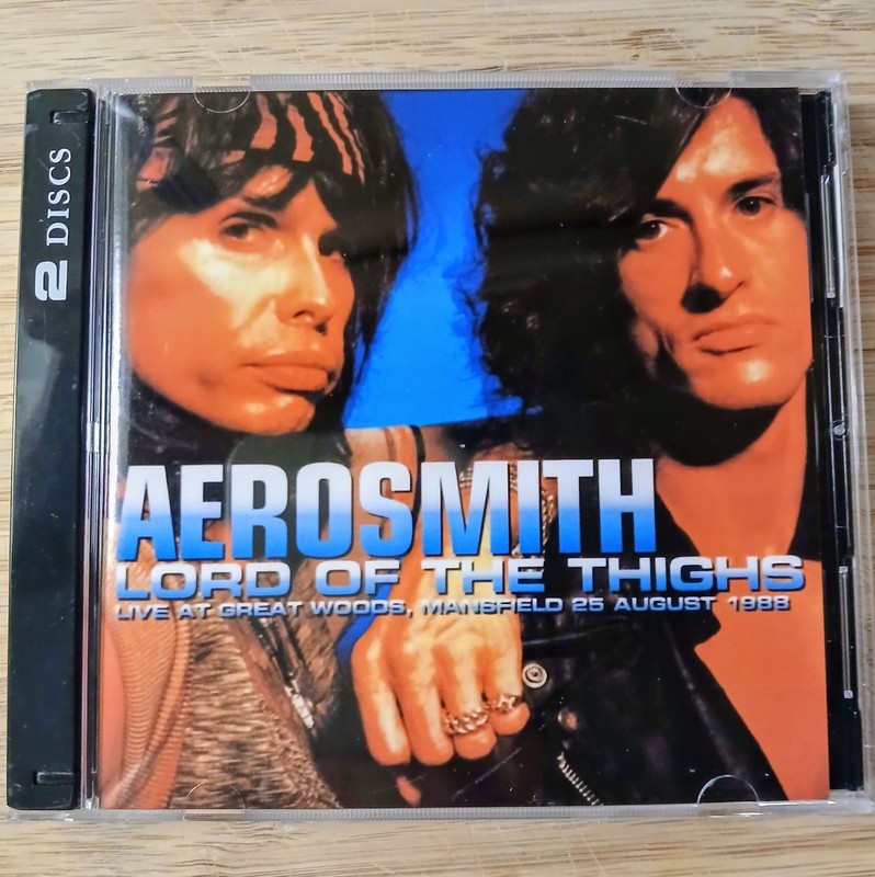 AEROSMITH Rare 2 CD 1988 Mansfield MA Permanent VACATION Concert TOUR Fm A+