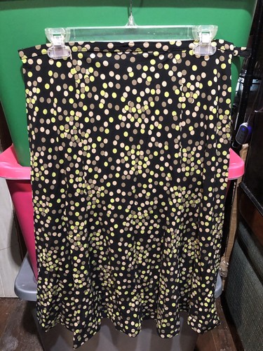 Talbots Womens Polka Dot Blouse & Matching Skirt Size S/M - Picture 6 of 9