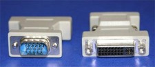 DVI Female to VGA HD15 Male Adapter Analog
