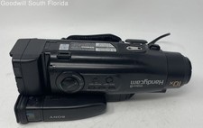 Sony CCD-FX330 Black 10X Optical Zoom Video 8 Recorder Handycam Handheld Camera