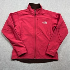 The North Face Apex Bionic Softshell Jacket Women M Pink Full Zip Coat Gorpcore
