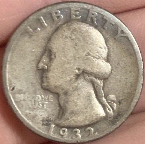 1932-D Washington Quarter Good Light Clean