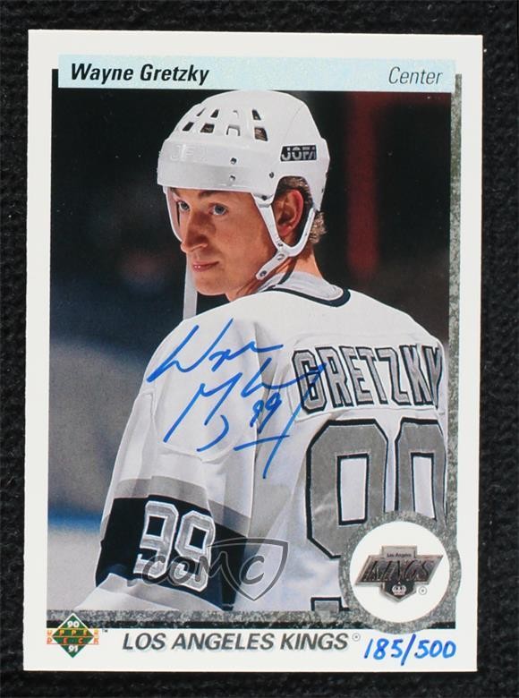 1999 SP Authentic Buybacks 185/500 Wayne Gretzky (1990-91 Upper Deck) #54 Auto