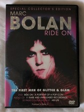 Marc Bolan - Ride On Special Collector’s Edition (DVD, 2005) with CD & booklet