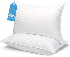 Bed Pillows 2-Pack Queen Size Luxury Hotel Pillow for Side and Back Sleeper