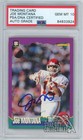 Joe Montana 1994 Pinnacle Score Autograph Card #67 PSA/DNA 10