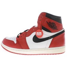 Nike Air Jordan 1 Retro High Chicago US9.5 Sneakers Red/White