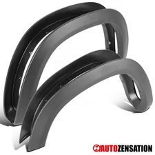 4PC Fit 2019-2024 Dodge Ram 1500 Black Factory Style Wheel Cover Fender Flares