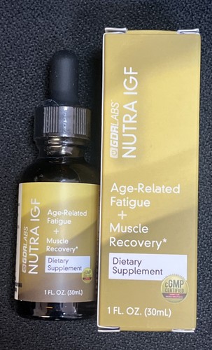 DDR Labs Nutra IGF+ Healthy Aging Drops Nahrungsergänzungsmittel, 1 fl. OZ 