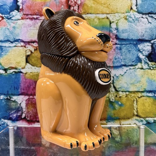 Vintage 1999 Talking Lion Keksdose "Get Your Hand Out Of My Cookie Jar" Roar - Bild 3 von 24
