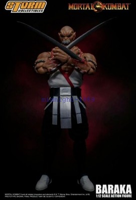 Storm Toys Mortal Kumbat BARAKA 1/12 Action Figure Collectible Rare Limited