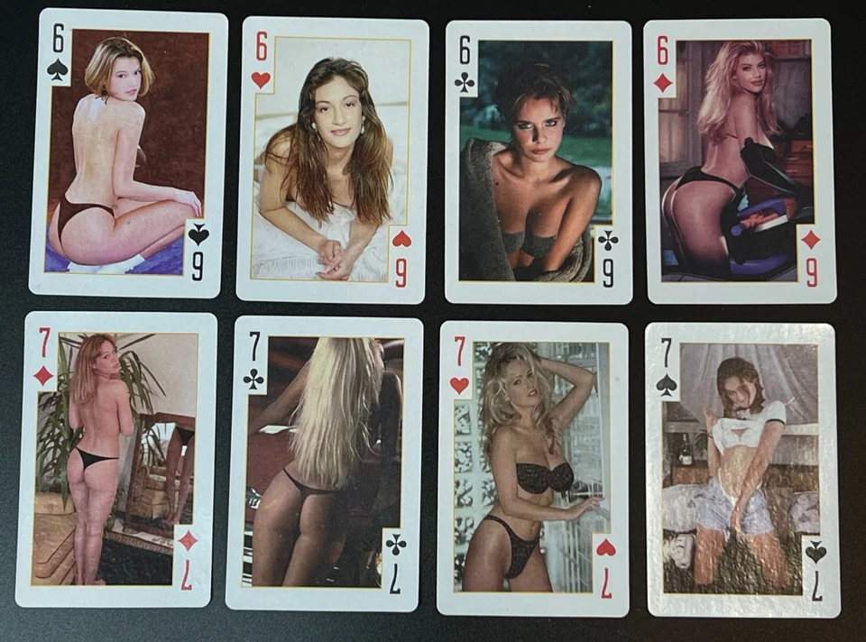 Vintage Playing Cards Deck Pin-Up Girls Full Set USSR Style - Image 3 of 4