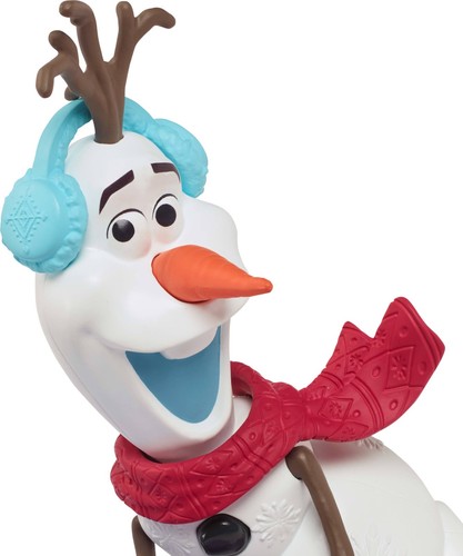 Muñeca Disney Frozen Olaf y Accesorios, Juego de Trineo de Golosinas con Carrito, Comida y M... - Imagen 2 de 6