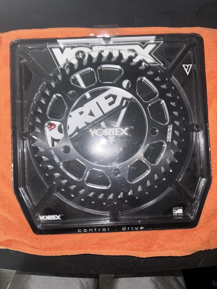 Piñón Vórtice trasero de aluminio 520 44 dientes para BMW S1000rr 2020-2025 Foto 4 de 4