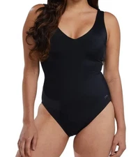 NWT TYR Women's One-Piece Swimsuit, Black, XXL