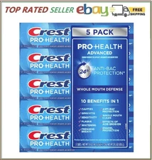 Crest Pro Health Advanced Toothpaste, 5.9 oz, 5-pack