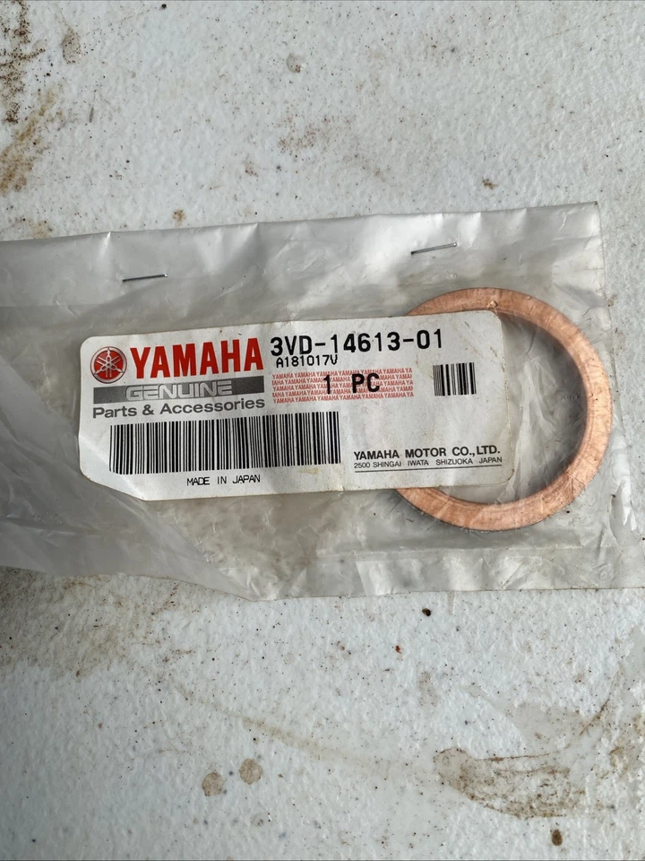 UNA junta de tubo de escape Yamaha Yfz450r YFZ450 YZ450F WR450F YZ426F Foto 3 de 3