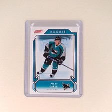 2006-07 Victory - Matt Carle #219 (RC) San Jose Sharks Hockey Card 
