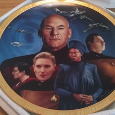 "Yesterday' Enterprise" Star Trek TNG The Episodes Hamilton Ltd. Ed. "New"