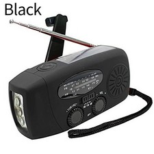 Emergency Wind Up Solar Hand Crank Radio Power Bank Charger FM/AM Torch